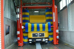 LKW-Waschanlage