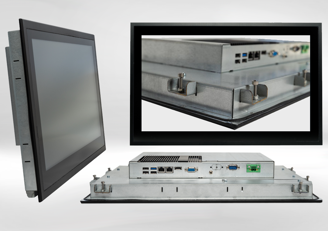 Einbau-Industrie-PC mit Touchscreen von PICOS